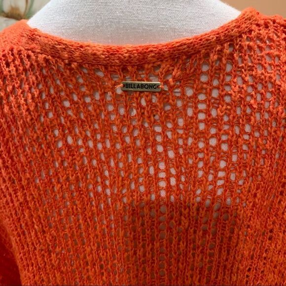 Billabong Open-Weave Surplice Sweater  - Picture 6 of 8